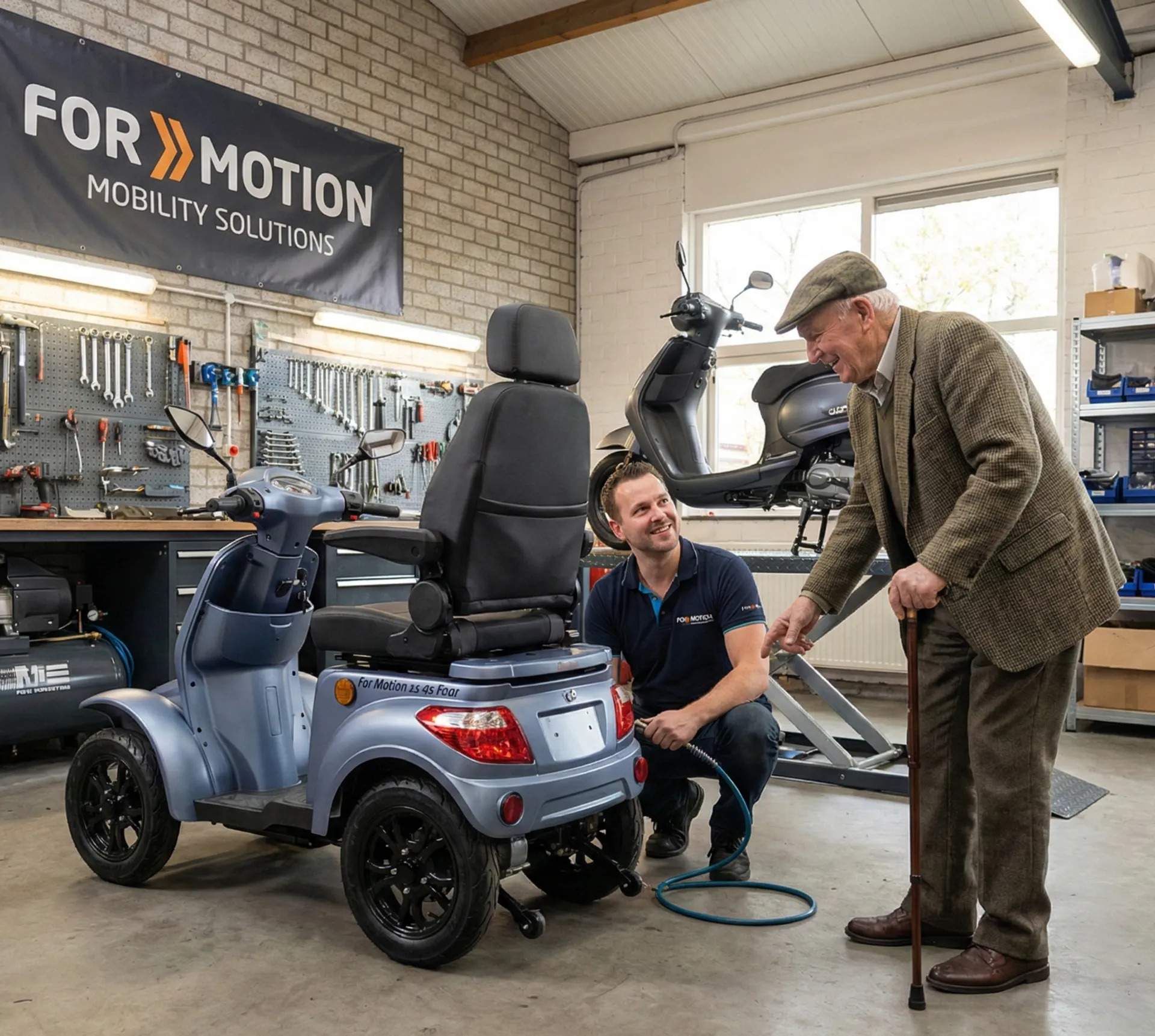 Scootmobiel Reparatie en Onderhoud: Uw Complete Gids voor Service